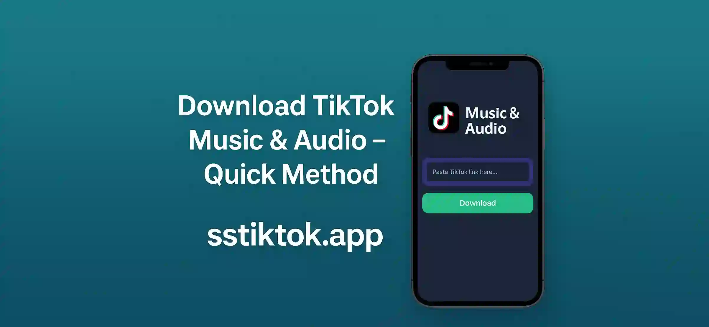 Download TikTok Music & Audio – Quick Method